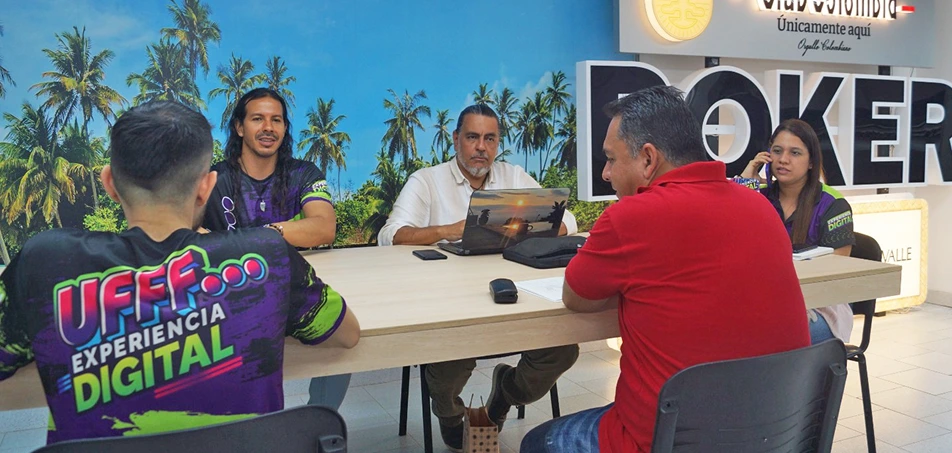 Reunión con cliente de Poker